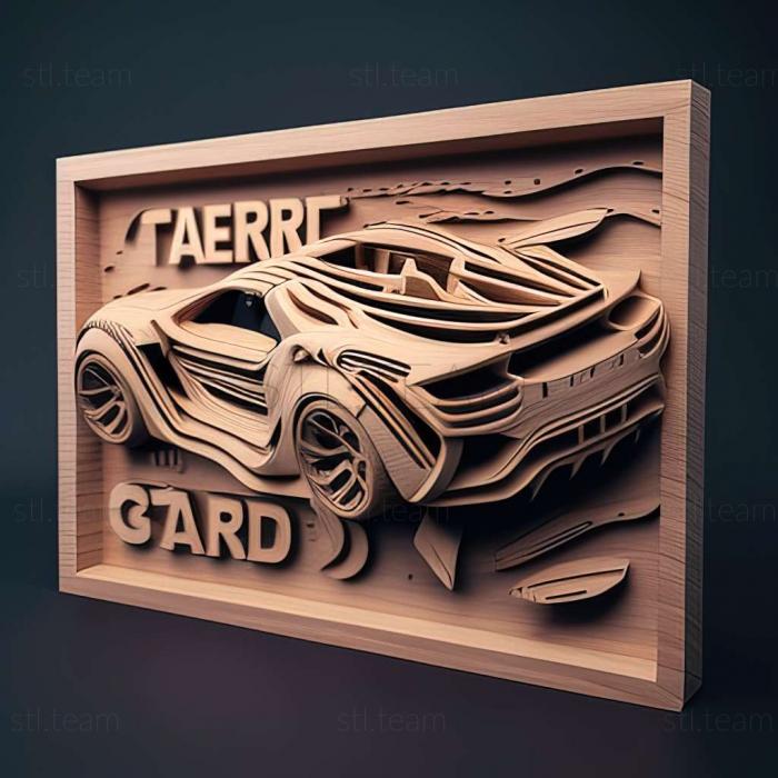 3D модель Игра CarX Drift Racing (STL)